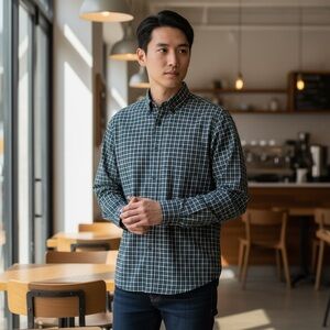 BOSS HUGO BOSS ORANGE Button Down Shirt  Size Small